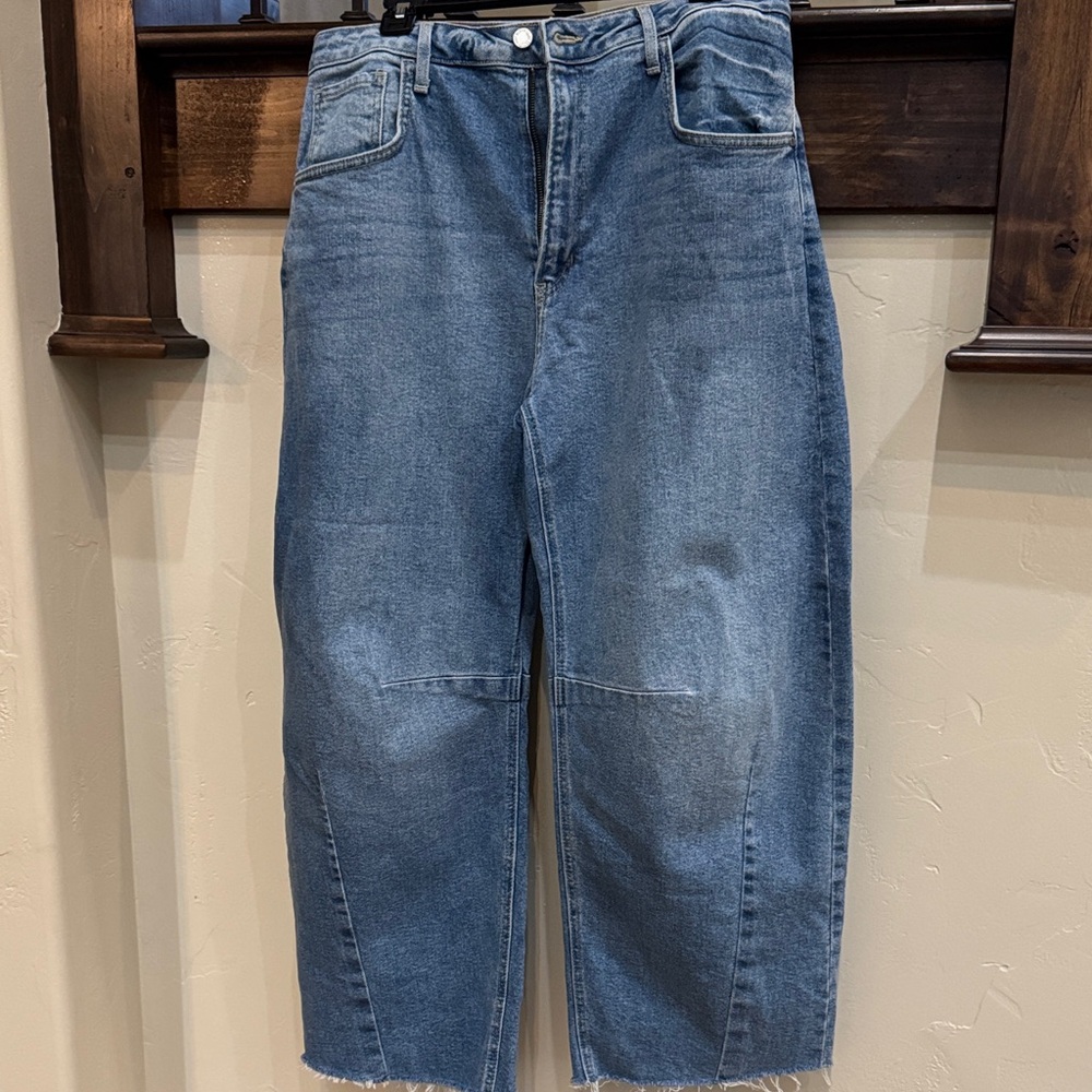 Just Black Women's Blue Flare & Wide Leg Jeans